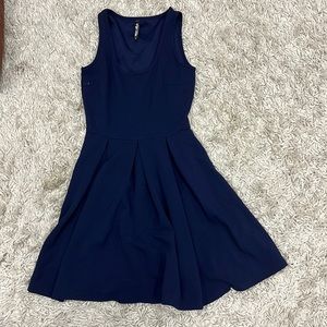 Blue tank top dress